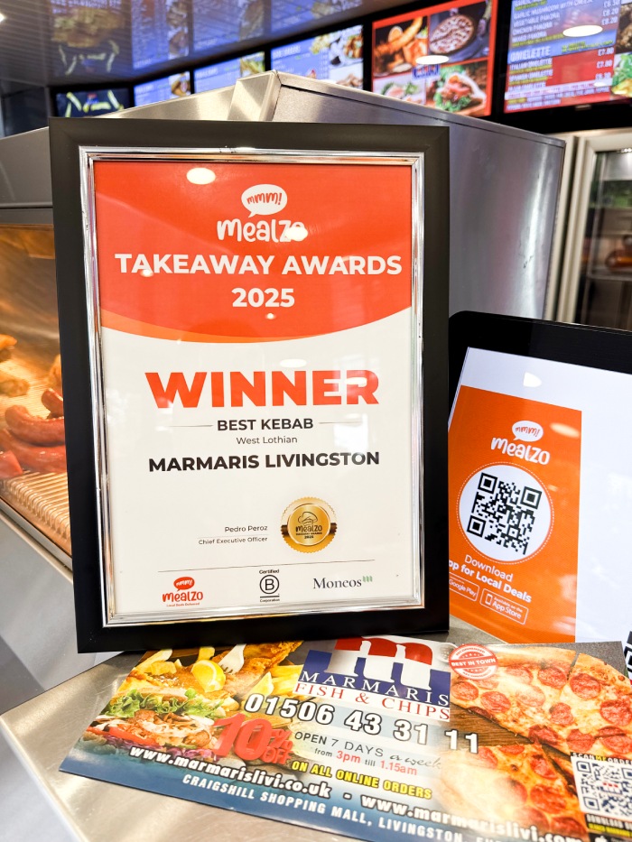 Marmaris Livingston Mealzo Takeaway Awards 2025 
